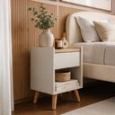 Ver imagem 7 de Mesa de Cabeceira Retrô Luxo Easy Premium Byhouse