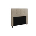 Ver imagem 1 de Cabeceira Para Cama Box Luna Casal 1,40cm Linho Bege - FdECOR