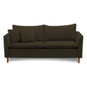 Ver imagem 2 de Sofá 2 Lugares Retrô 164cm Veludo Kassia