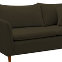 Ver imagem 7 de Sofá 2 Lugares Retrô 164cm Veludo Kassia