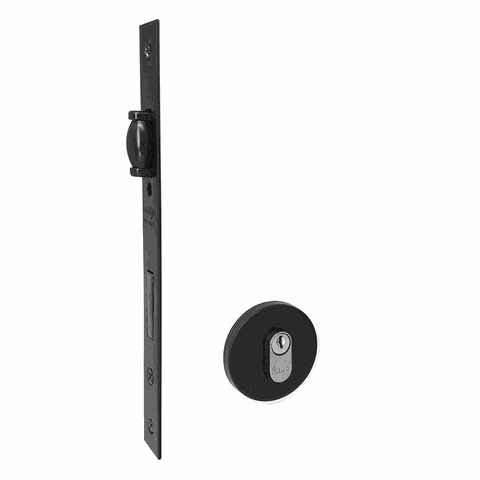 Fechadura HAGA - Pivotante - Roseta 528 - Externa - 25788