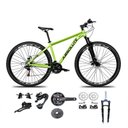 Ver imagem 1 de Bicicleta Aro 29 Absolute Nero 5 Kit 2x9 Gta Sunrun Freio Disco K7 Pedivela 24-38d Garfo com Trava