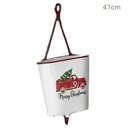 Ver imagem 4 de Vaso Natalino Decor C/caminhao Vermelho Merry Christmas 47cm