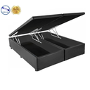 Ver imagem 2 de Cama Box Baú Casal Bi-Partido Green Cinza + Colchão Espuma D28 138x188x8
