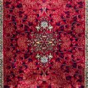 Ver imagem 5 de Tapete Persa Royal Vermelho 100x150cm Fio Acetinado - Ideal para Quarto e Sala