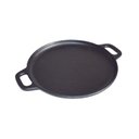 Ver imagem 1 de Bifeteira de Ferro Fundido Lisa Redonda Alça Ferro 20cm