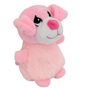 Brinquedo para pet Bezerrinho de Pelúcia Rosa HomePet