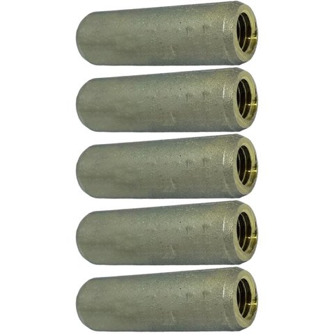 Kit 5 Luva Emenda para Haste C/rosca 5/8" Aterramento