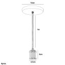 Ver imagem 5 de Kit 2 Pendente Tubo Cilindro Nordic Cobre