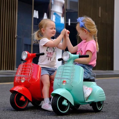 Lambreta Hello KITTY Eletrica 6V Moto Motinho Triciclo Criança Infantil  ANDA Sozinha Motorizada Eletronica - Patota Brinquedos