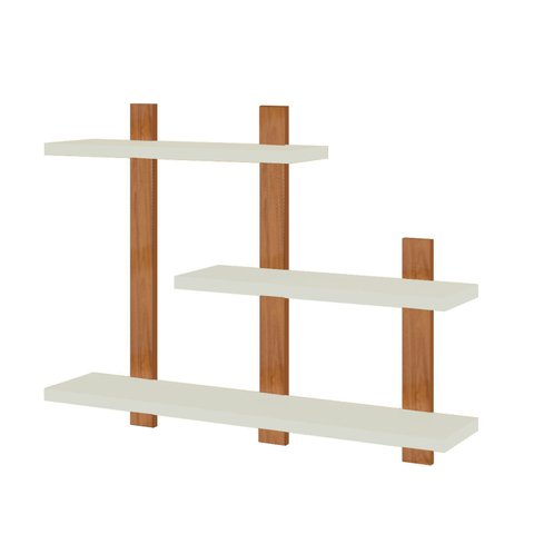 Estante Suspensa Estilo Industrial 89,5cm F35 Pradel Móveis