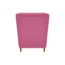 Ver imagem 4 de Kit 02 Poltronas Titânio Suede Rosa