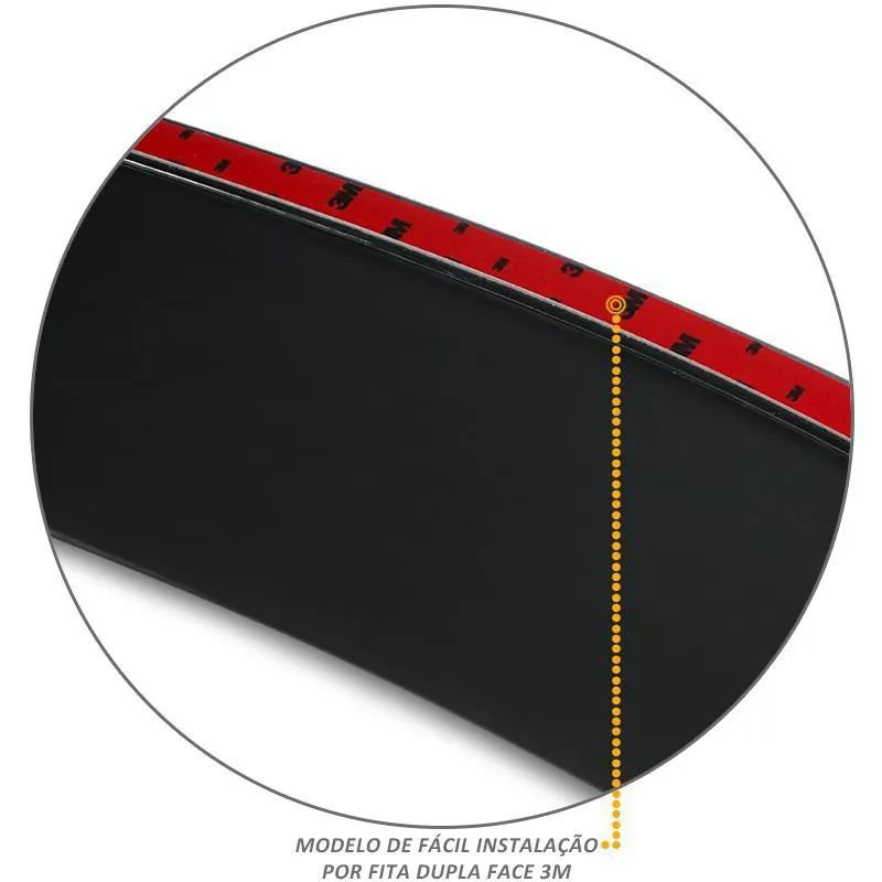 Calha de Chuva Renault Duster Oroch 2011 a 2020 Fumê Ecoflex duster_n - 4