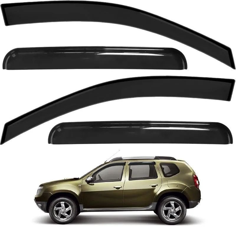 Calha de Chuva Renault Duster Oroch 2011 a 2020 Fumê Ecoflex duster_n - 2