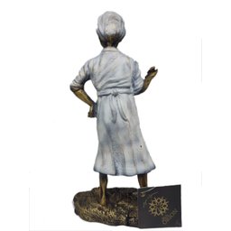 Estátua Exclusiva Preta Velha - Decoração Resina - 3