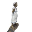 Ver imagem 2 de Estátua Exclusiva Preta Velha - Decoração Resina