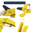 Ver imagem 4 de Alicate Cortador de Cano Pvc Manual Resistente Profissional