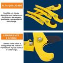 Ver imagem 5 de Alicate Cortador de Cano Pvc Manual Resistente Profissional