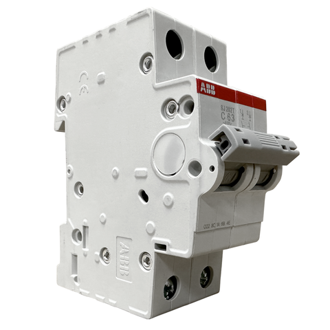 Minidisjuntor Abb Bipolar Sj202t-c63 2taz144200r0634