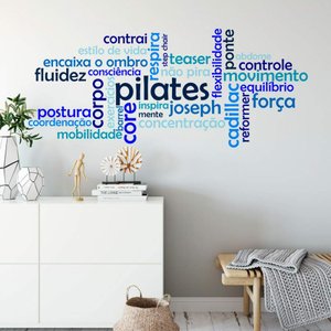 Adeseivo para Parede Pilates Mod02