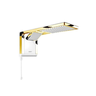 Chuveiro Lorenzetti Acqua Duo - Branco - 220v:dourado Brilho - 1
