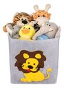 Ver imagem 1 de Cesto Organizador Dobrável Quarto Infantil Animais Brinquedo - Leão