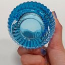 Ver imagem 5 de Castiçal Decorativo de Vidro Azul 6x7x7cm Porta Vela Mesa Jantar Decoração Sala