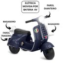 Ver imagem 5 de Lambreta Italia Eletrica 6V Moto Motinho Triciclo Criança Infantil ANDA Sozinha Motorizada Eletronic