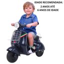 Ver imagem 4 de Lambreta Italia Eletrica 6V Moto Motinho Triciclo Criança Infantil ANDA Sozinha Motorizada Eletronic