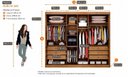 Ver imagem 3 de Guarda-Roupa Casal MDF com Espelho 3 Portas 6 Gavetas Soberano Marrom/Cinamomo Fendi