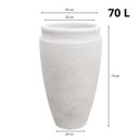 Ver imagem 4 de Vaso para Plantas Antique 44 Macchiato - Japi