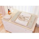 Ver imagem 4 de Kit Berço Enxoval de Bebê Cavalos Fazenda - Kt550