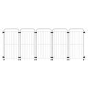 Ver imagem 2 de Cercado Max Portátil 75 cm 5 módulos- Branco Açomix