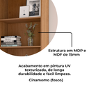 Ver imagem 6 de Estante Livreiro 5 Prateleiras 180x60 Cm Cinamomo Arly