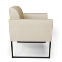 Ver imagem 4 de Poltrona Base Industrial Preto Marisa Veludo Luxo D03 - D’Rossi