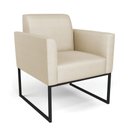 Ver imagem 1 de Poltrona Base Industrial Preto Marisa Veludo Luxo D03 - D’Rossi