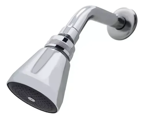 Ver imagem 1 de Ducha Chuveiro Articulável Parede Gás e Solar Cromado Metal Luxo