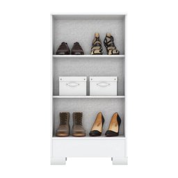 Sapateira 2 Portas Henn Bs03-10 Multiuso Branco Se - 3