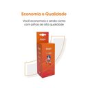 Ver imagem 5 de Pilha Zinco Aaa Tubo 40 Unidades Elgin R03