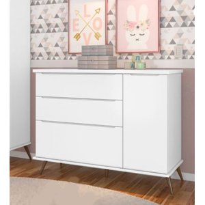 Cômoda Melinda - Branco - Palladium Decor