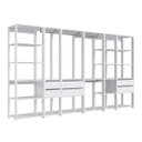 Ver imagem 1 de Guarda Roupa Closet 6 Torres 6 Gavetas 320cm Branco Cl