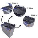 Ver imagem 3 de Fritadeira Elétrica Profissional Água e Óleo 8kw Cuba 54L 220v