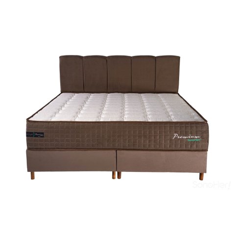 Base Box King 0,96 (1,93) - Marrom