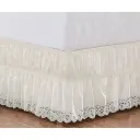 Ver imagem 1 de Saia Box para Colchão Perolla Ultrassônica Casal Padrão Palha