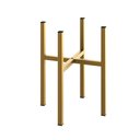 Ver imagem 3 de Suporte em Metal para Vaso de Plantas Legs Cachepot 40cm Desmontável Dourado