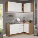Ver imagem 1 de Cozinha Completa 269001 Com Armário E Balcão Rustic/Branco