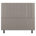 Ver imagem 5 de Kit Cabeceira e Baú Cama Box Queen Size Grace 160cm Suede Bege - Desk Design