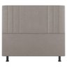 Kit Cabeceira e Baú Cama Box Queen Size Grace 160cm Suede Bege - Desk Design - 5