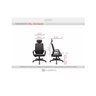 Cadeira Escritório Adrix Presidente Ergonômica Mecanismo Relax - 1333 - 4