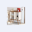 Ver imagem 1 de Cantinho do Café Buffet Aparador Axios Modelo Retrô Nichos:off White